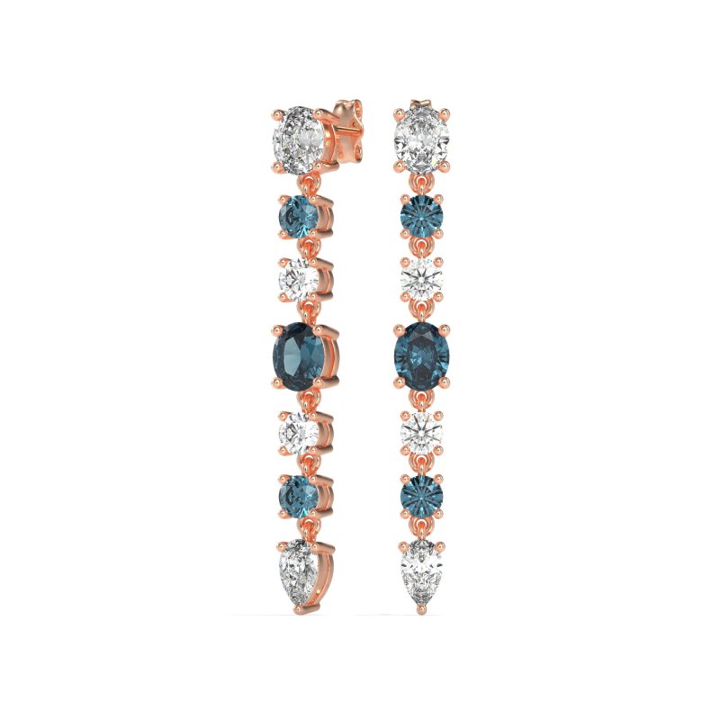 Dangling Multi-Shape Fashion Earrings