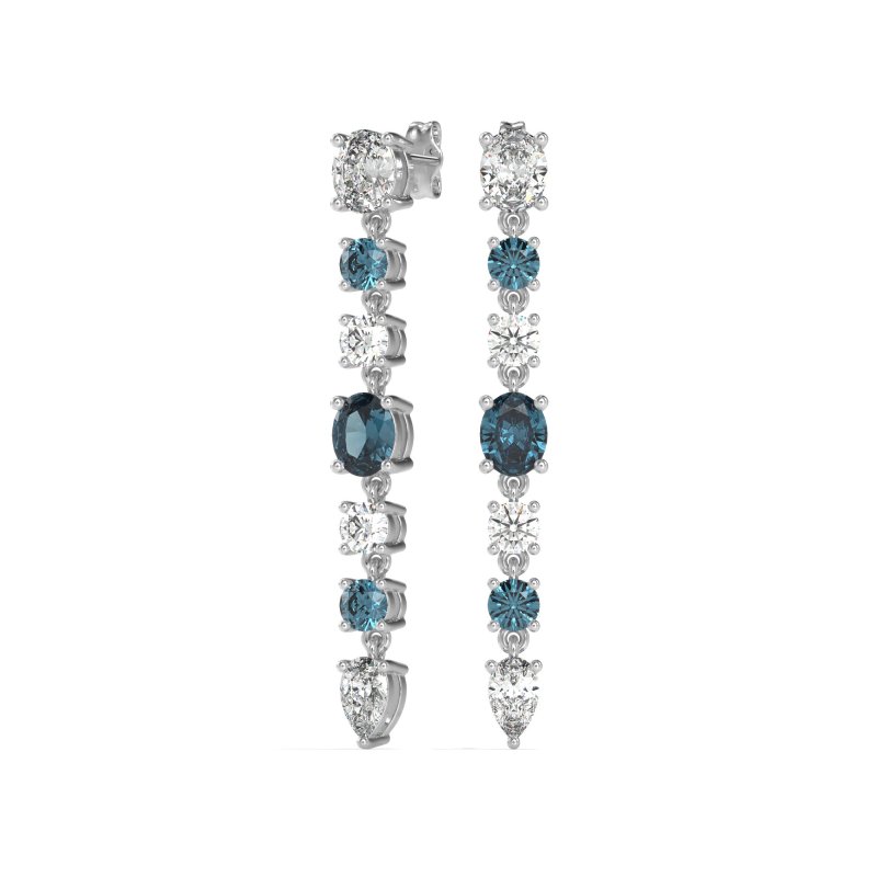 Dangling Multi-Shape Fashion Earrings