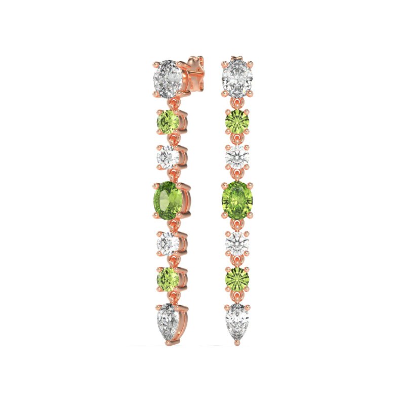 Dangling Multi-Shape Fashion Earrings