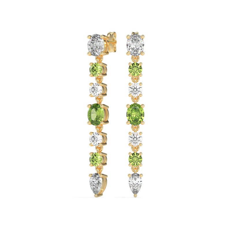 Dangling Multi-Shape Fashion Earrings