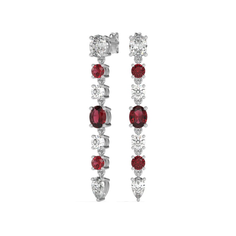 Dangling Multi-Shape Fashion Earrings