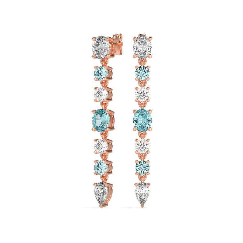 Dangling Multi-Shape Fashion Earrings