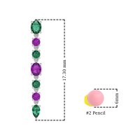 Dangling Multi-Shape Fashion Earrings