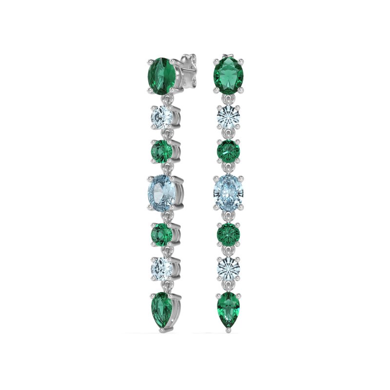Dangling Multi-Shape Fashion Earrings