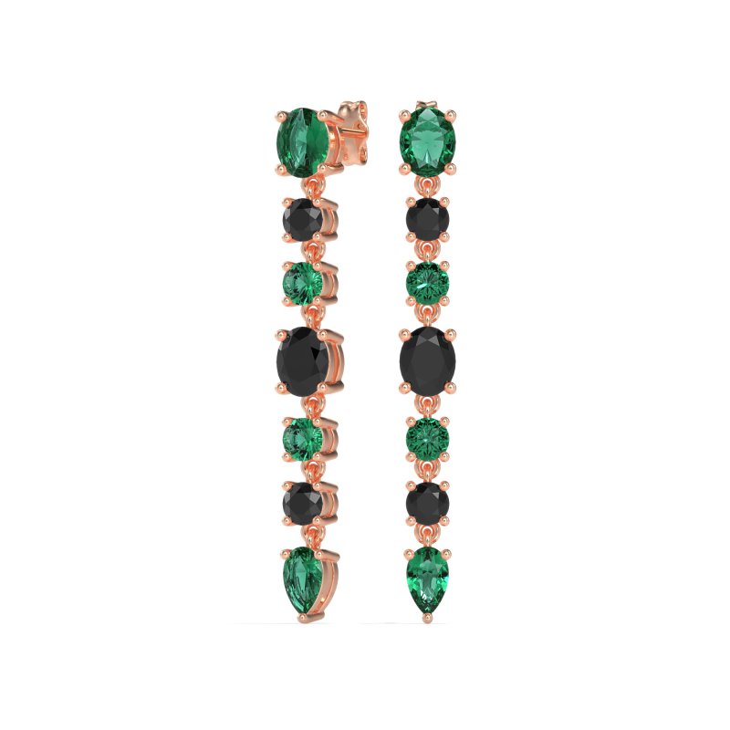 Dangling Multi-Shape Fashion Earrings