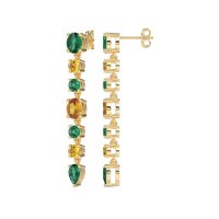 Dangling Multi-Shape Fashion Earrings