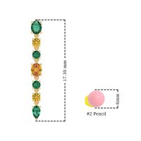 Dangling Multi-Shape Fashion Earrings