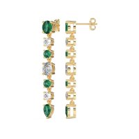 Dangling Multi-Shape Fashion Earrings