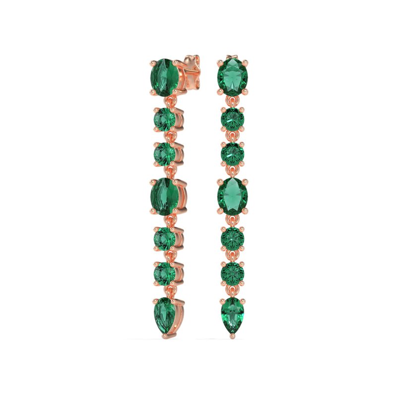Dangling Multi-Shape Fashion Earrings