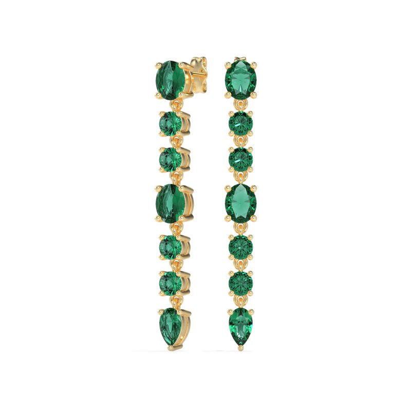 Dangling Multi-Shape Fashion Earrings