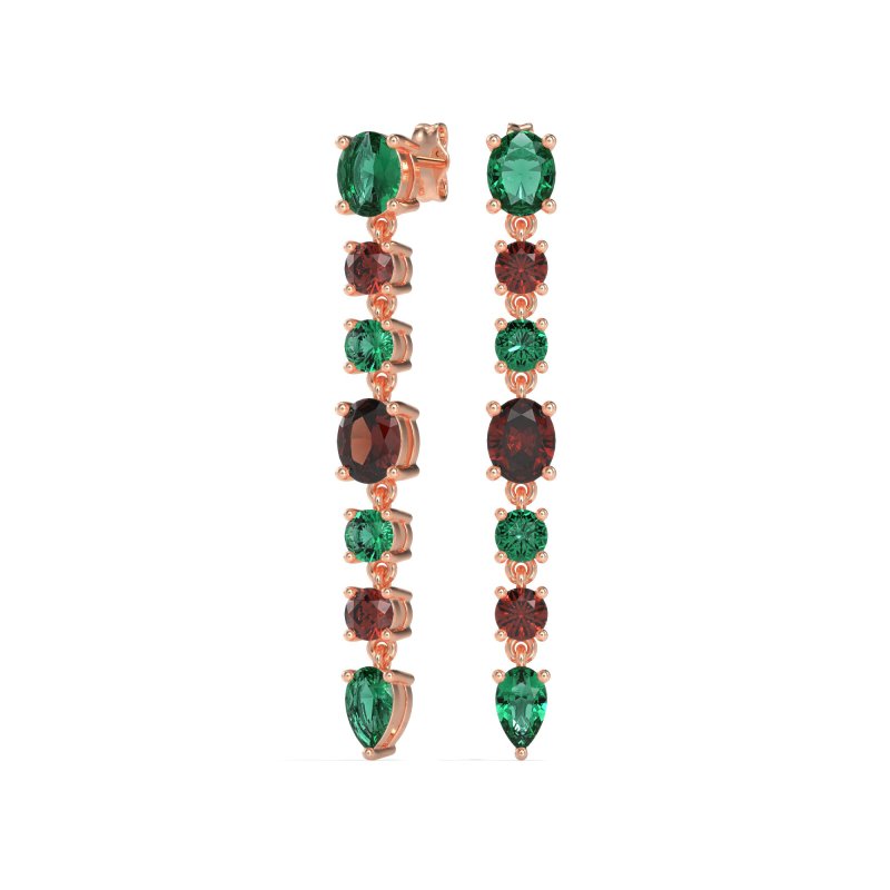 Dangling Multi-Shape Fashion Earrings