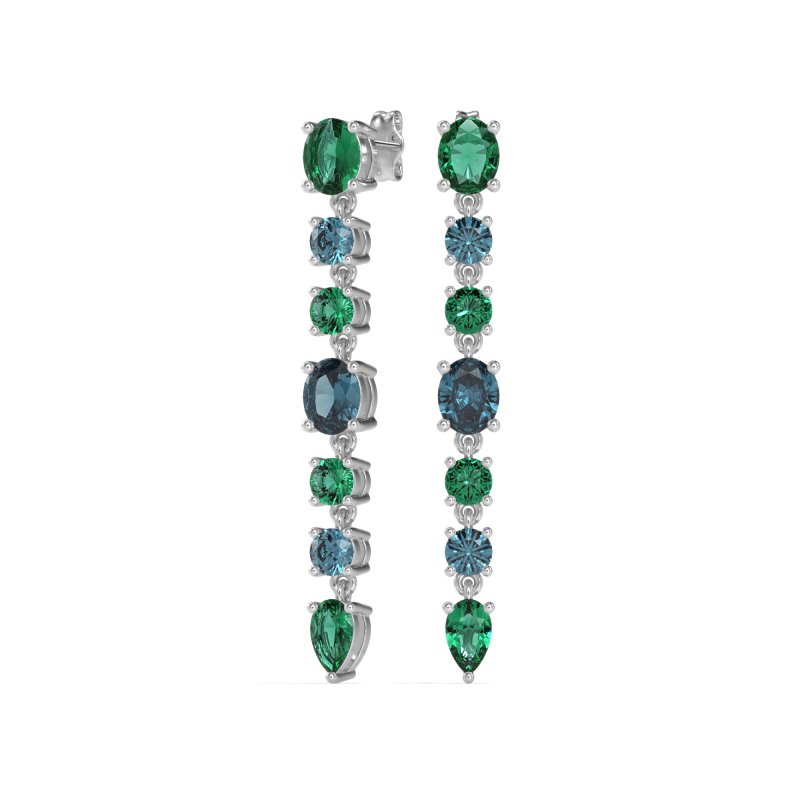 Dangling Multi-Shape Fashion Earrings