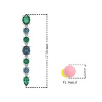 Dangling Multi-Shape Fashion Earrings