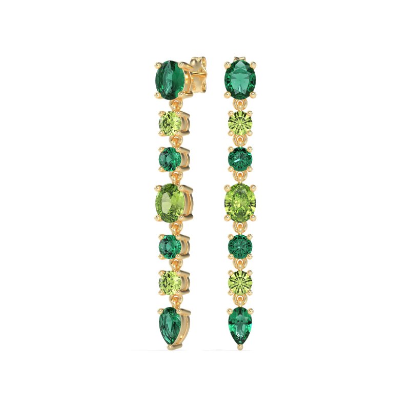 Dangling Multi-Shape Fashion Earrings