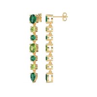 Dangling Multi-Shape Fashion Earrings