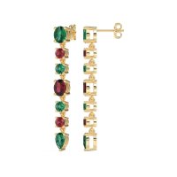 Dangling Multi-Shape Fashion Earrings