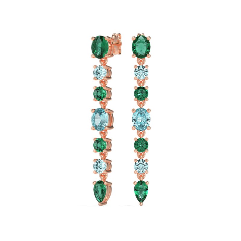 Dangling Multi-Shape Fashion Earrings