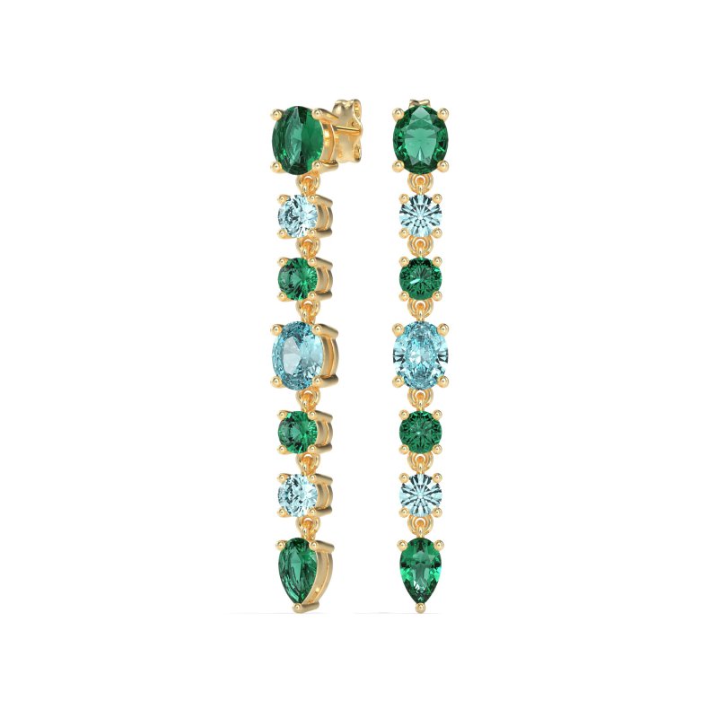 Dangling Multi-Shape Fashion Earrings