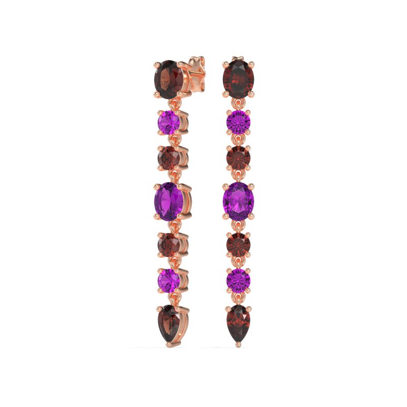 Dangling Multi-Shape Fashion Earrings