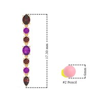 Dangling Multi-Shape Fashion Earrings