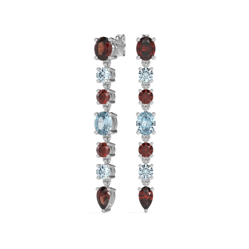 Dangling Multi-Shape Fashion Earrings