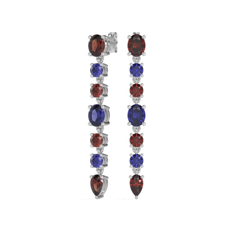 Dangling Multi-Shape Fashion Earrings