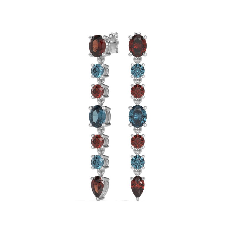 Dangling Multi-Shape Fashion Earrings