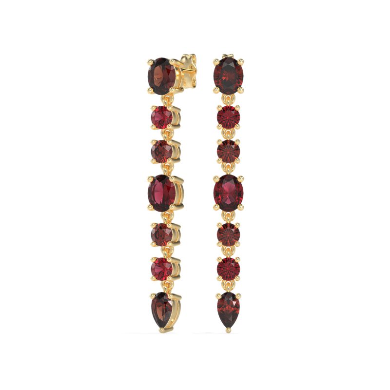 Dangling Multi-Shape Fashion Earrings