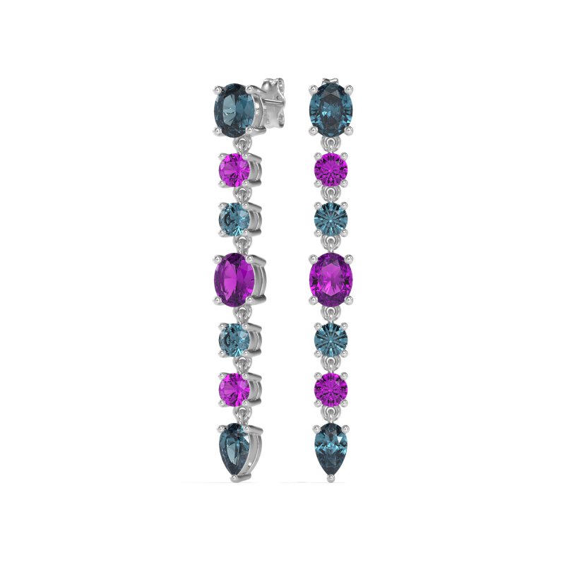 Dangling Multi-Shape Fashion Earrings