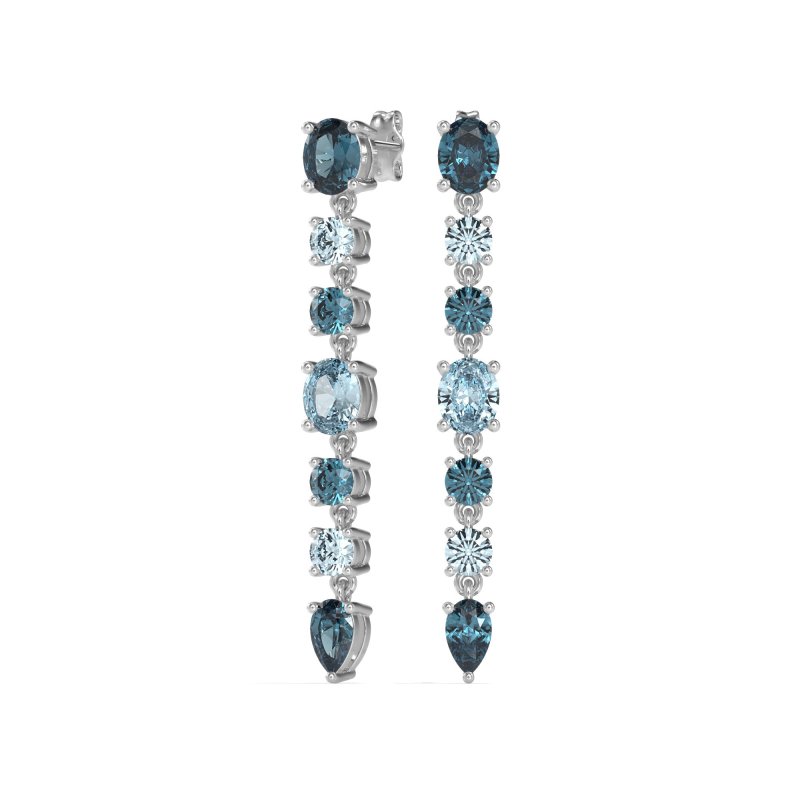Dangling Multi-Shape Fashion Earrings