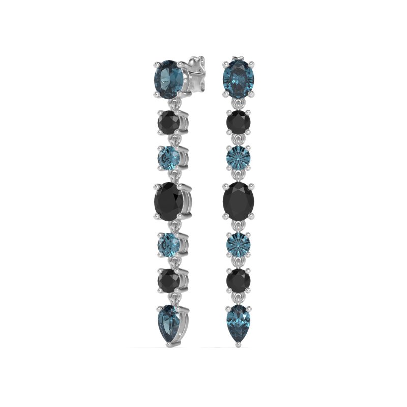 Dangling Multi-Shape Fashion Earrings