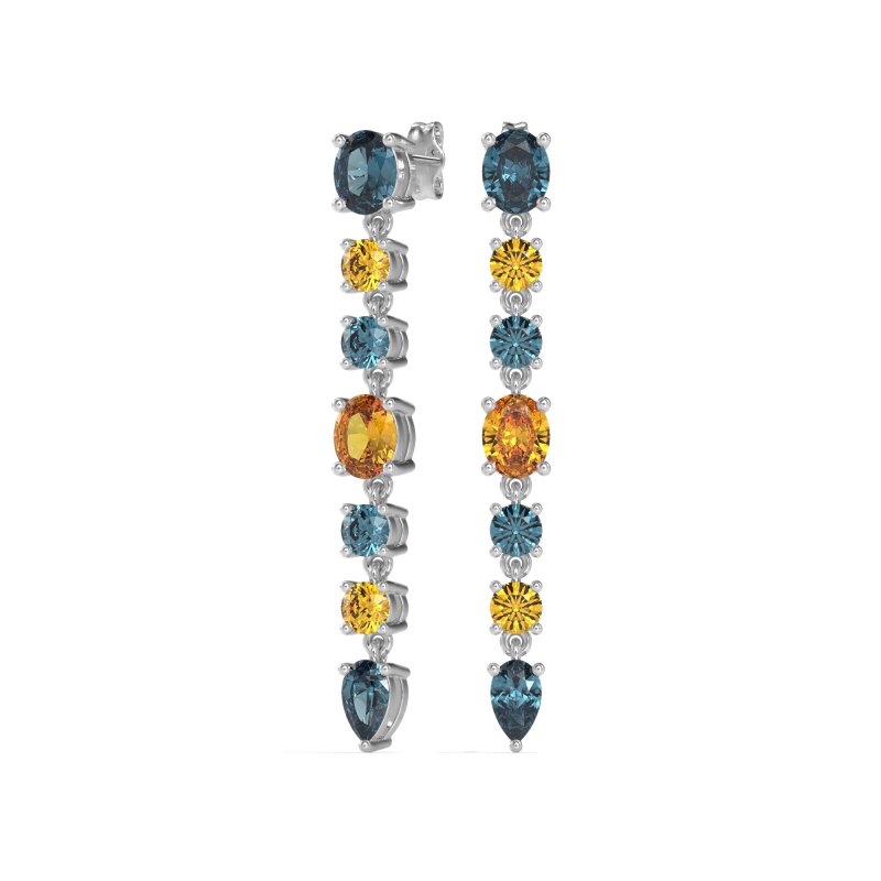 Dangling Multi-Shape Fashion Earrings