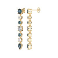 Dangling Multi-Shape Fashion Earrings