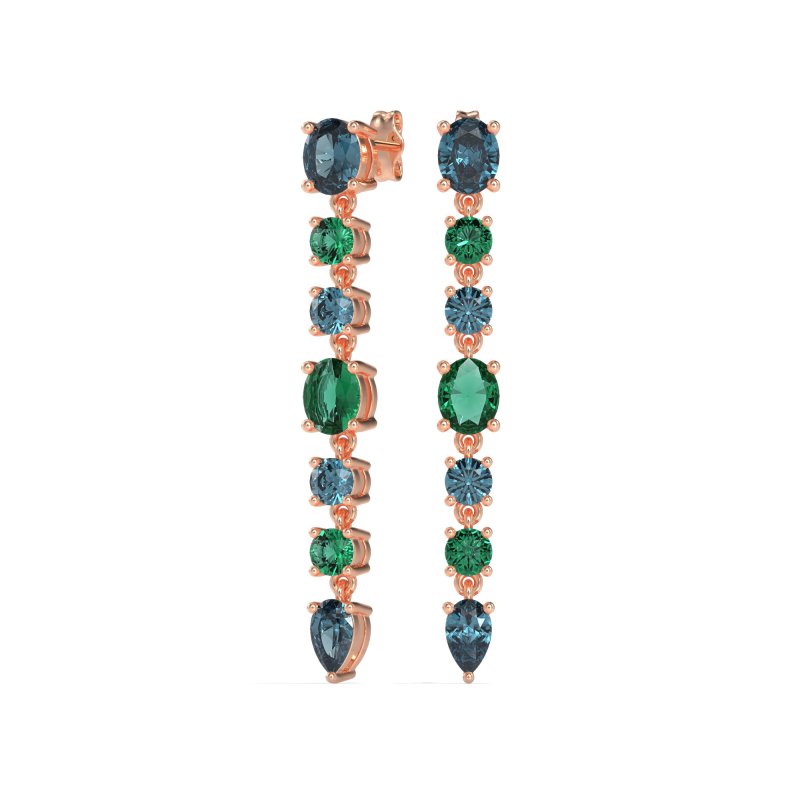 Dangling Multi-Shape Fashion Earrings