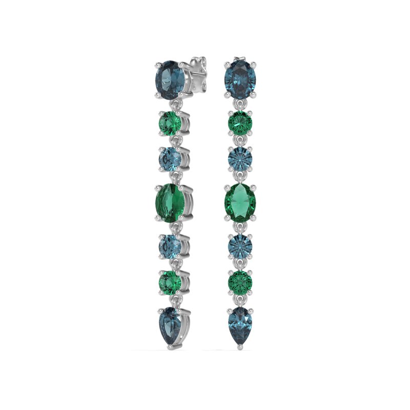 Dangling Multi-Shape Fashion Earrings