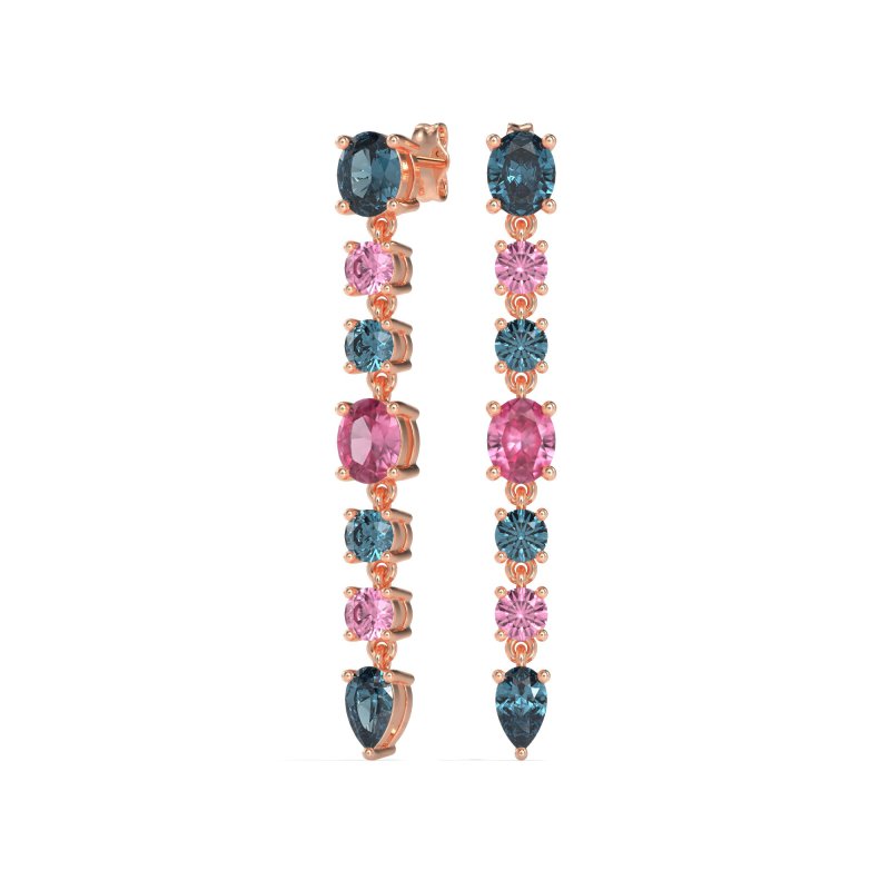 Dangling Multi-Shape Fashion Earrings