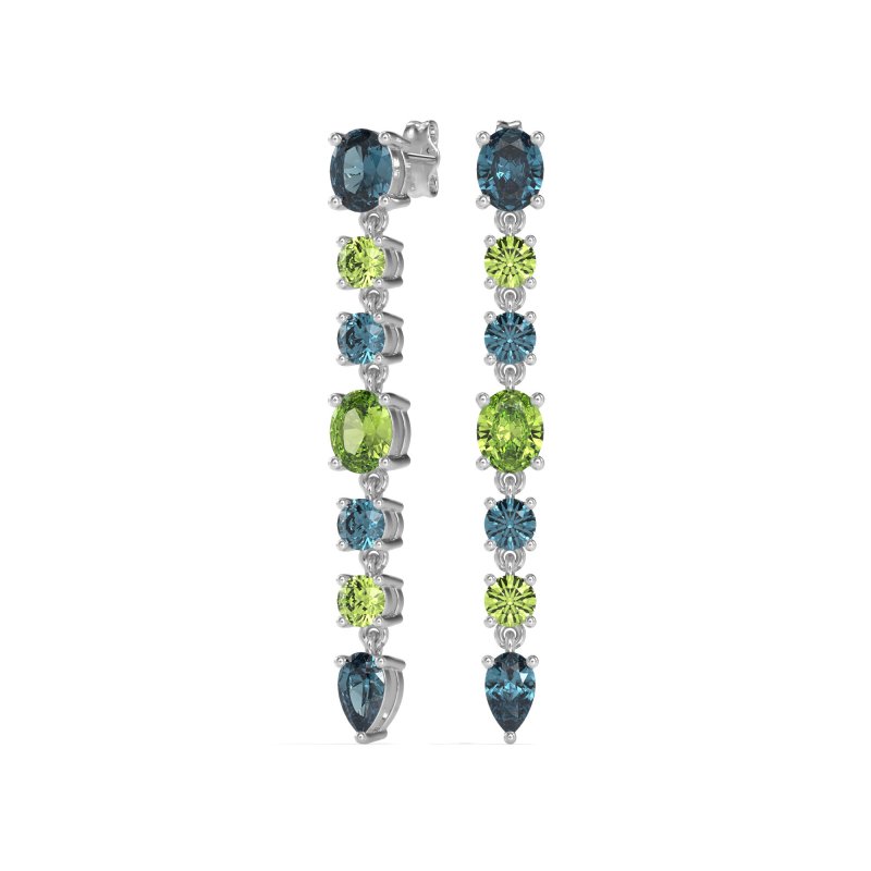 Dangling Multi-Shape Fashion Earrings
