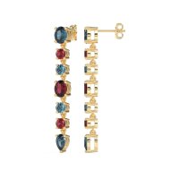 Dangling Multi-Shape Fashion Earrings