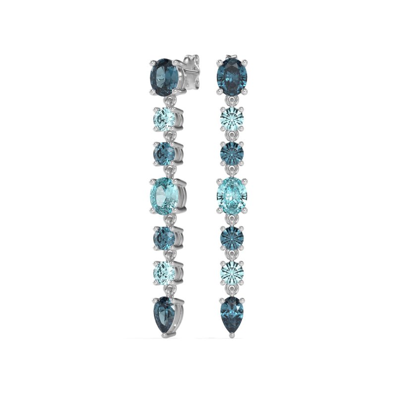 Dangling Multi-Shape Fashion Earrings