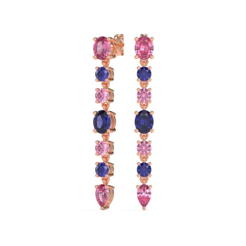 Dangling Multi-Shape Fashion Earrings