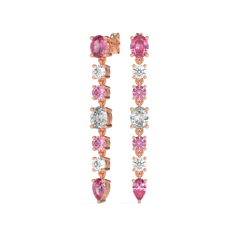 Dangling Multi-Shape Fashion Earrings