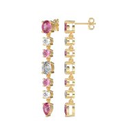 Dangling Multi-Shape Fashion Earrings