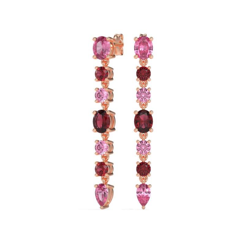 Dangling Multi-Shape Fashion Earrings