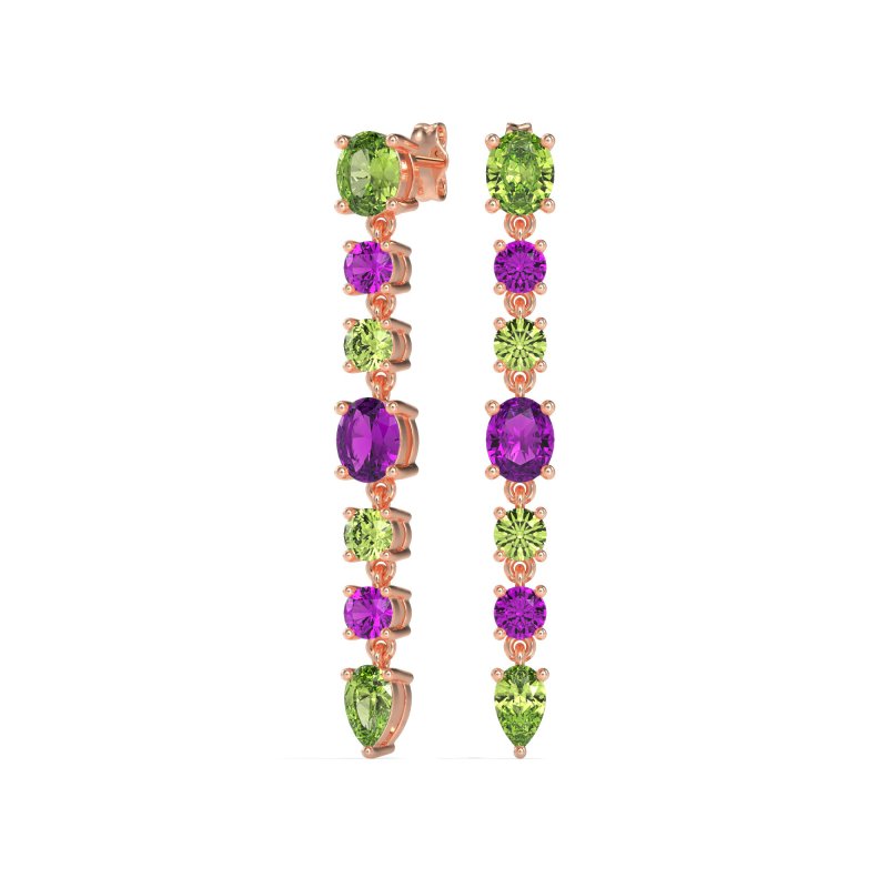 Dangling Multi-Shape Fashion Earrings