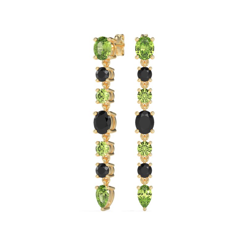 Dangling Multi-Shape Fashion Earrings