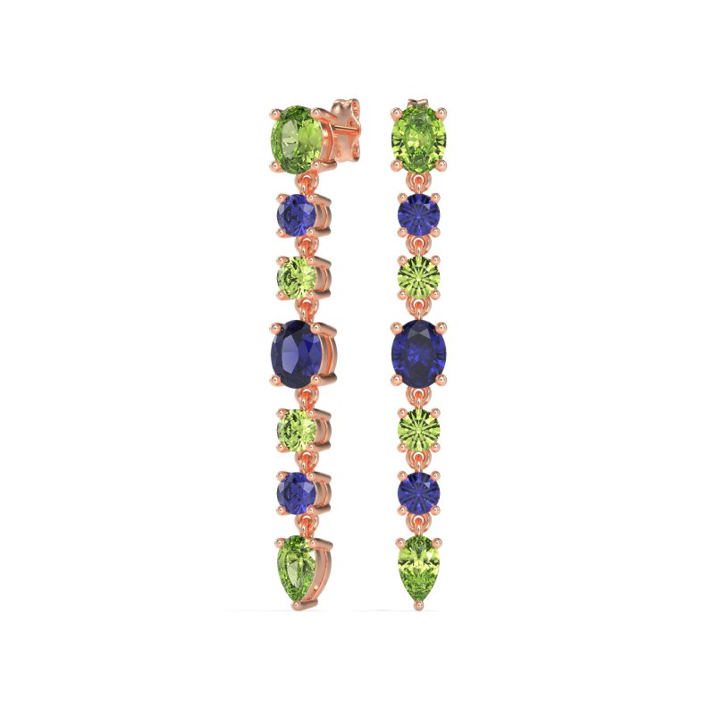 Dangling Multi-Shape Fashion Earrings