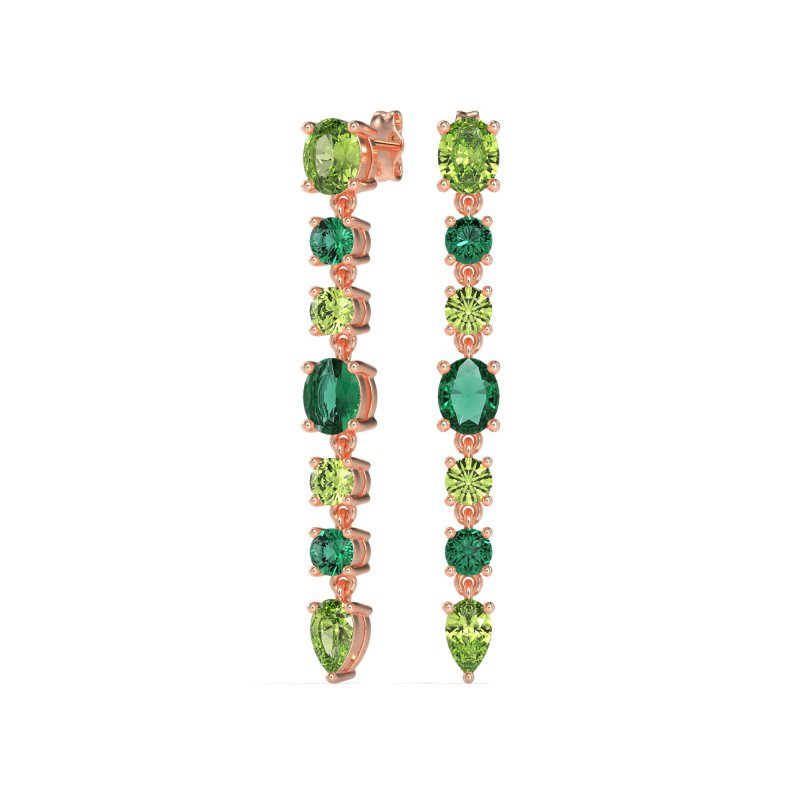 Dangling Multi-Shape Fashion Earrings