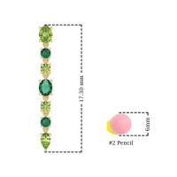Dangling Multi-Shape Fashion Earrings