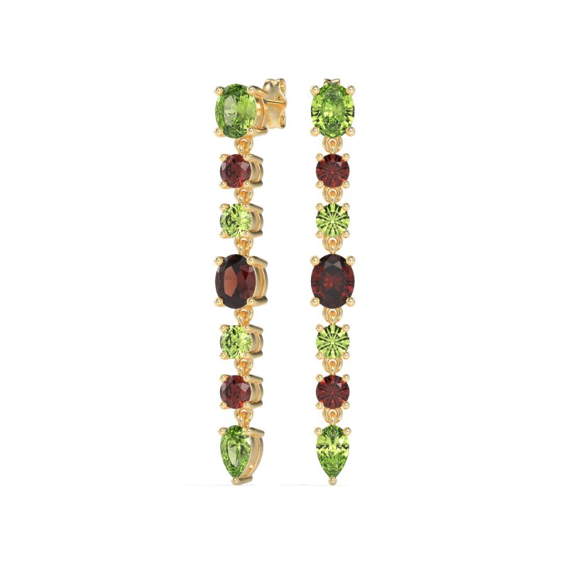 Dangling Multi-Shape Fashion Earrings