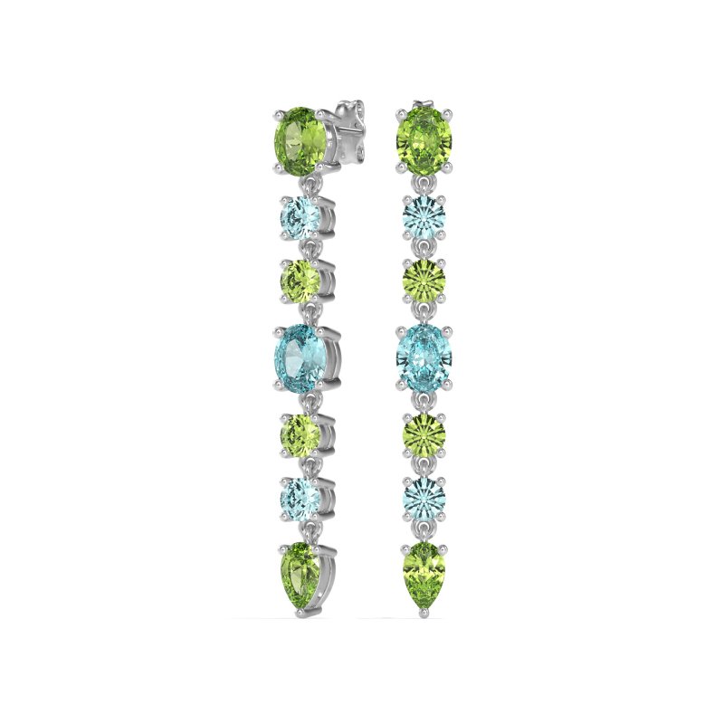 Dangling Multi-Shape Fashion Earrings